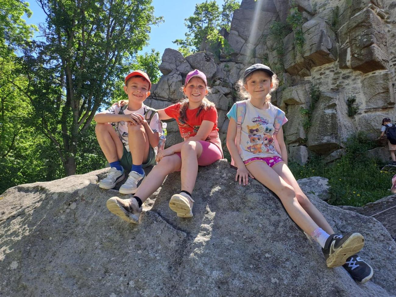 Výlet 2. C na hrad Roštejn