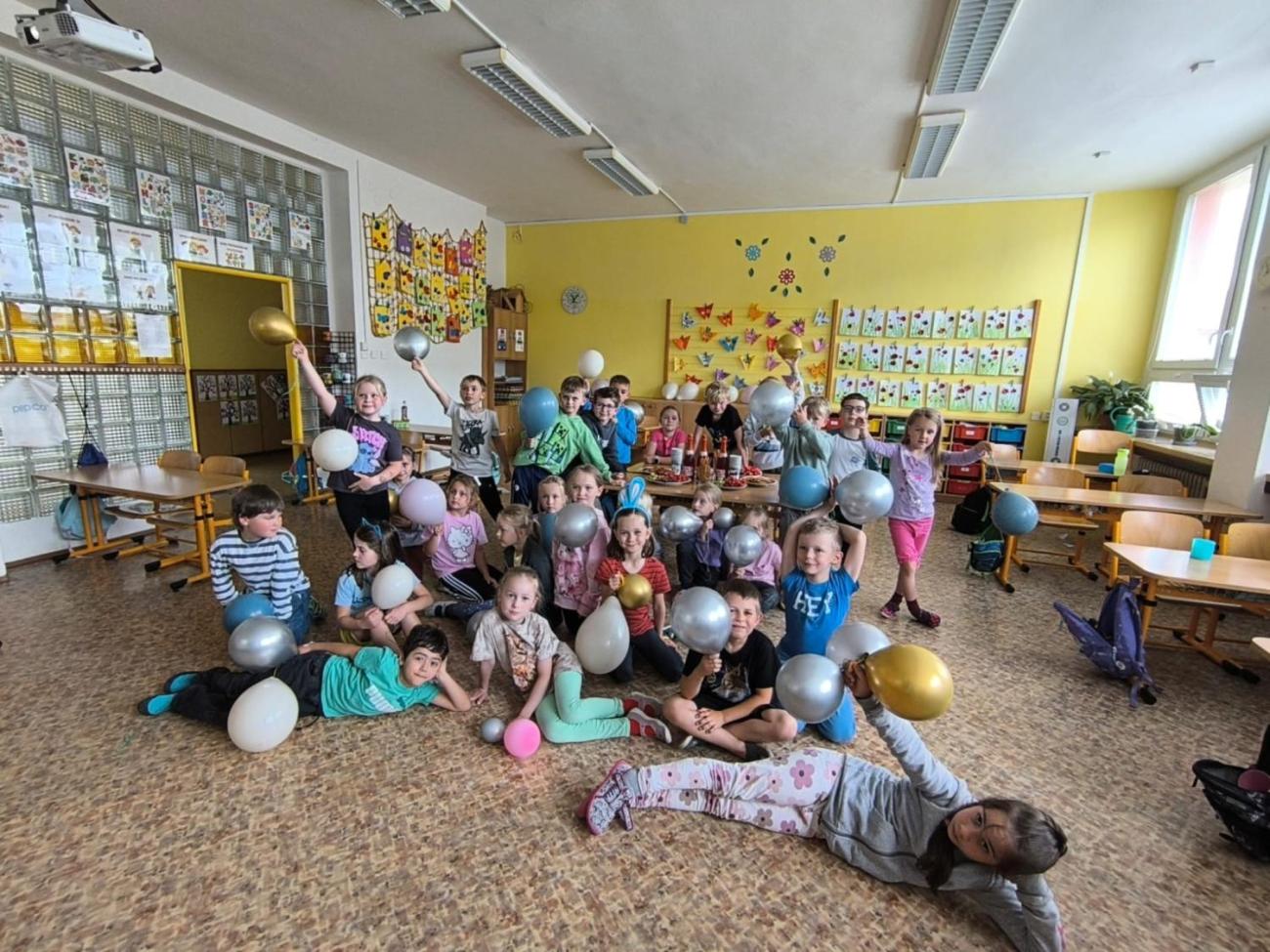 Oslava Dne dětí v 1.A