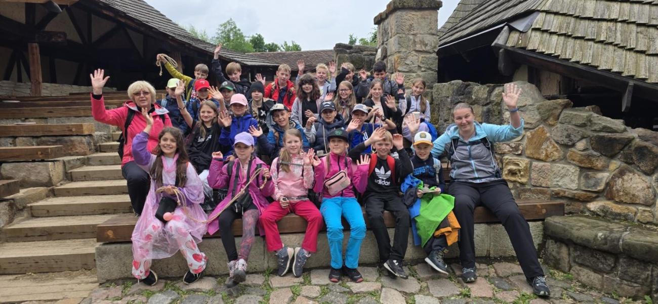 Výlet 4. tříd do Poděbrad a Botanicusu
