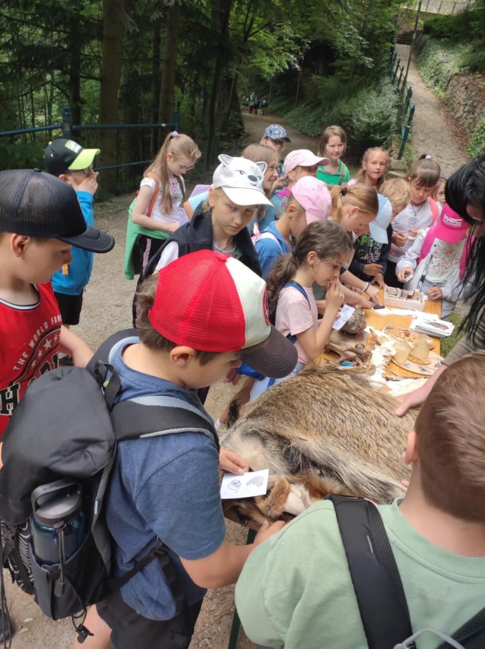 Třeťáci prožili naučný Den s lesníkem