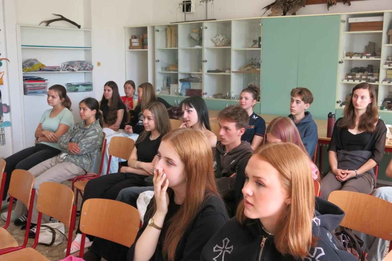 Deváťáci představili své seminární práce