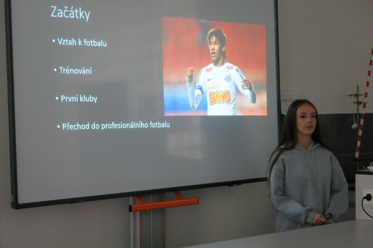 Deváťáci představili své seminární práce