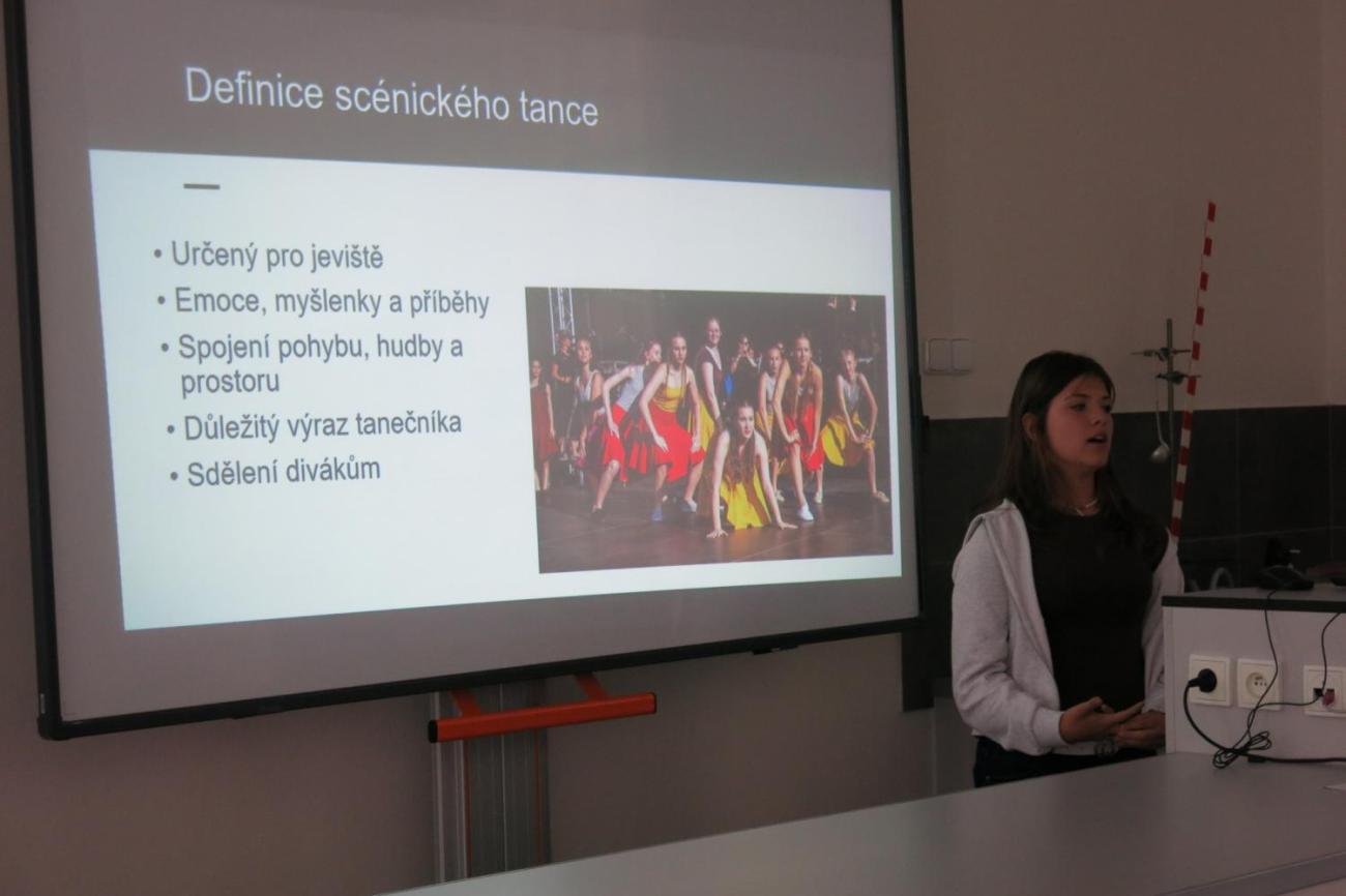 Deváťáci představili své seminární práce