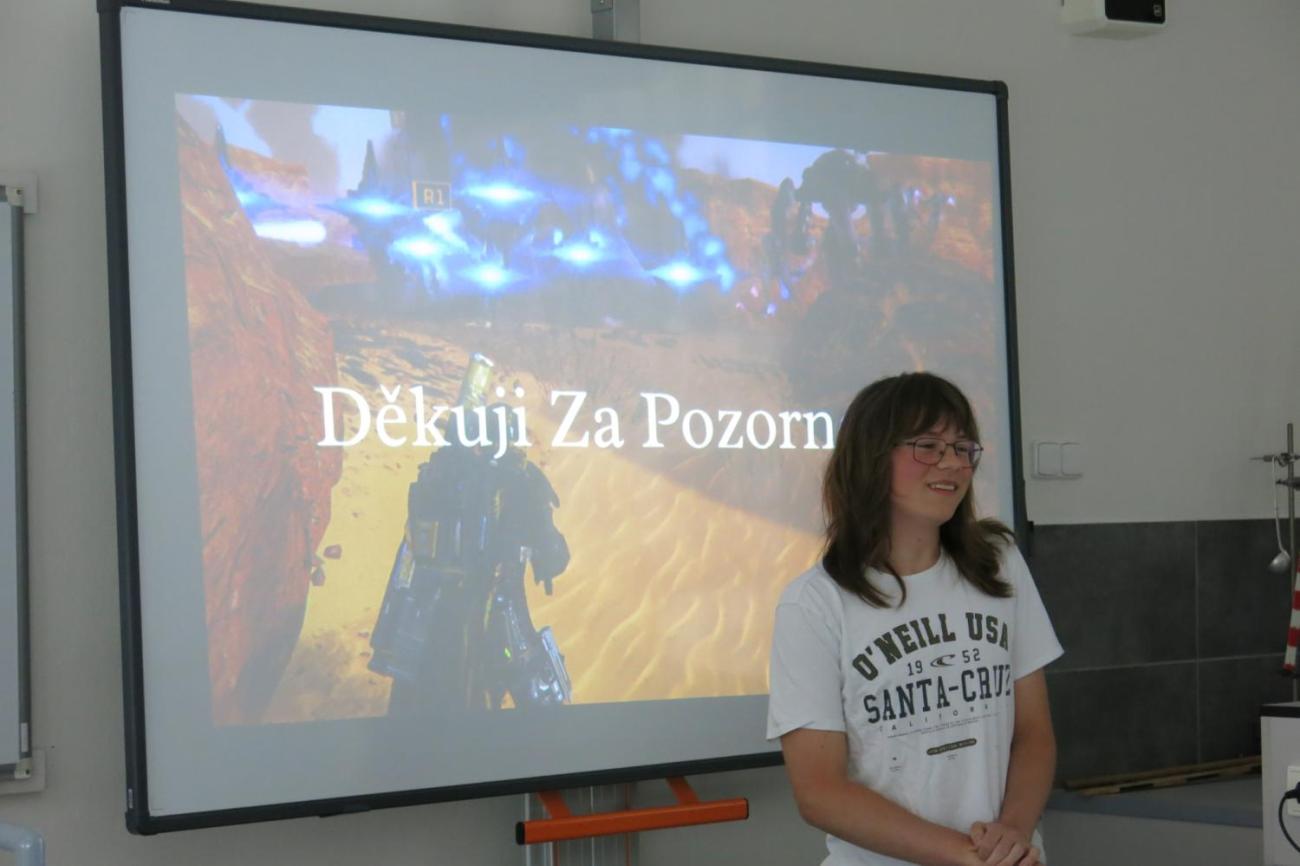 Deváťáci představili své seminární práce