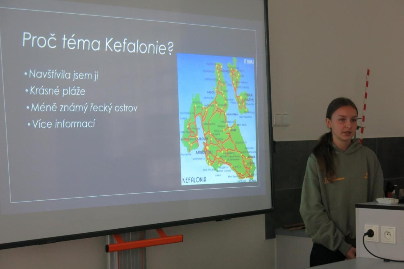 Deváťáci představili své seminární práce