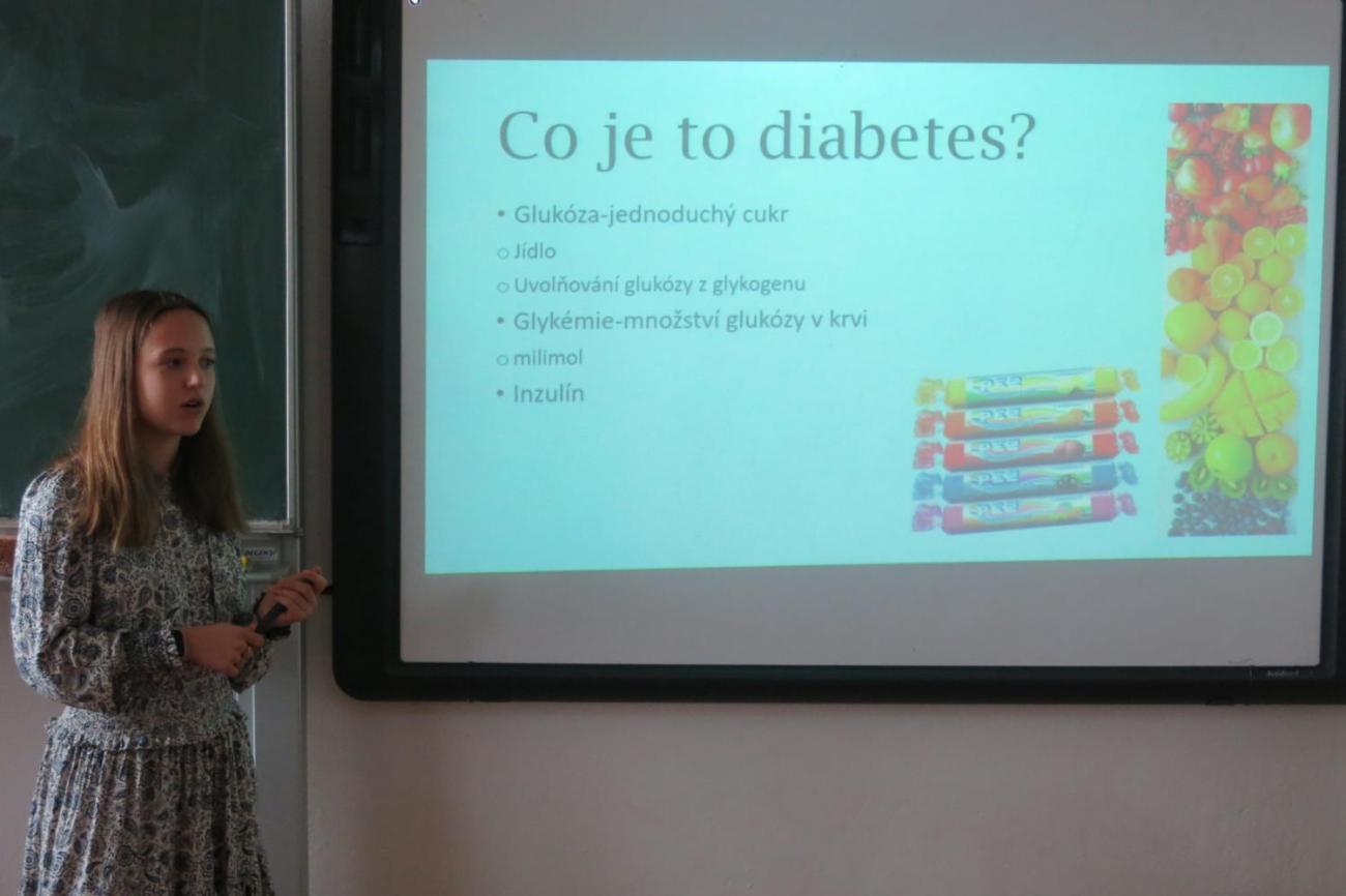 Deváťáci představili své seminární práce