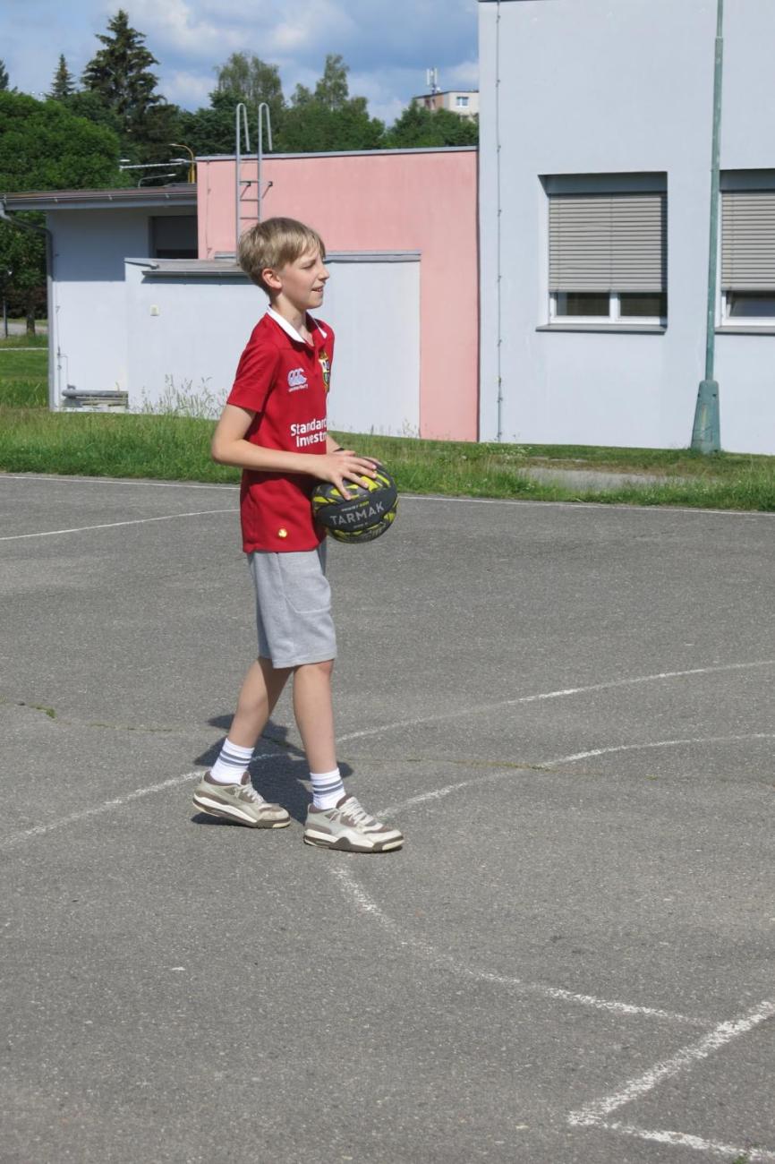 Sportovní den na závěr školního roku
