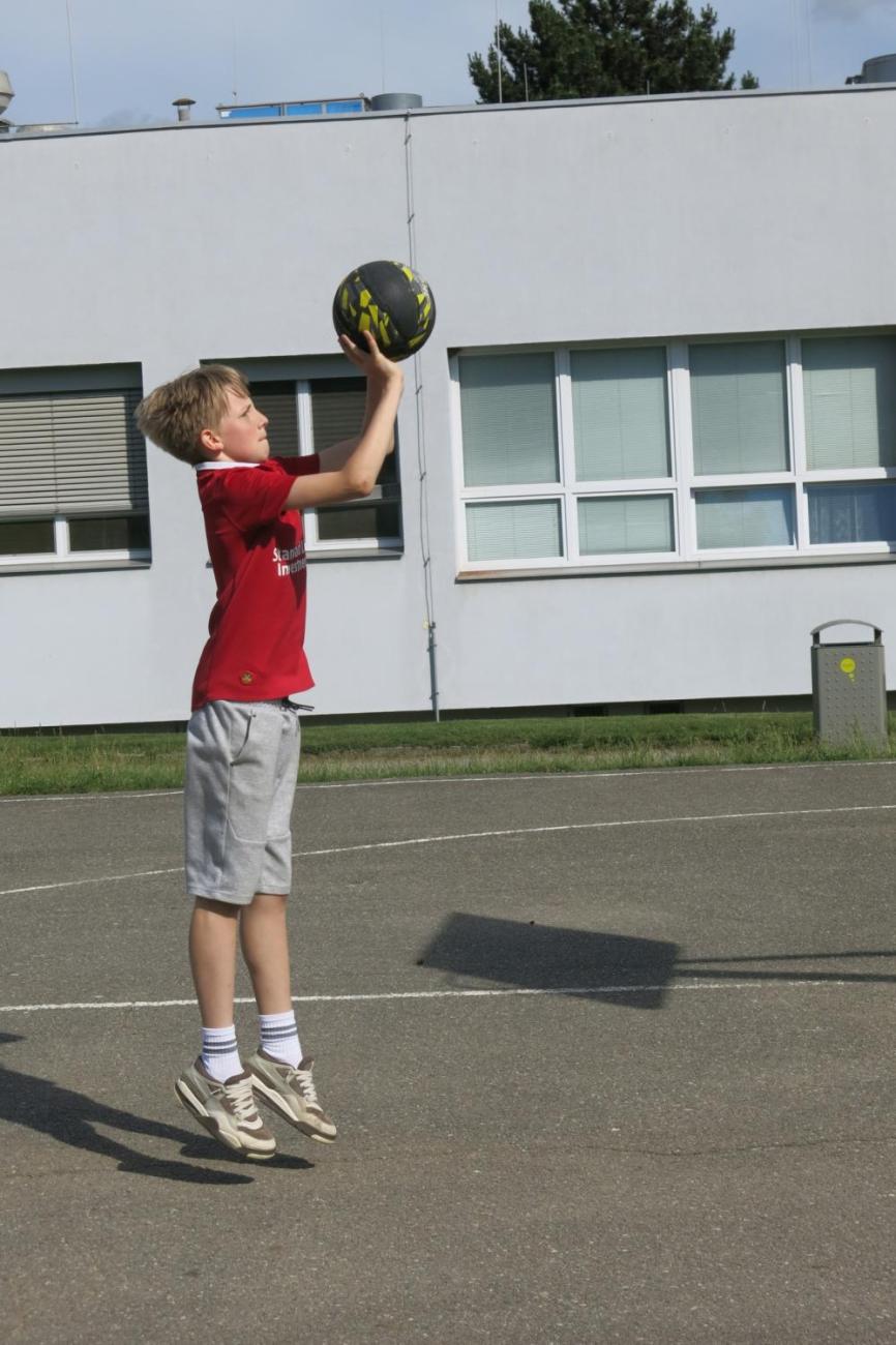 Sportovní den na závěr školního roku