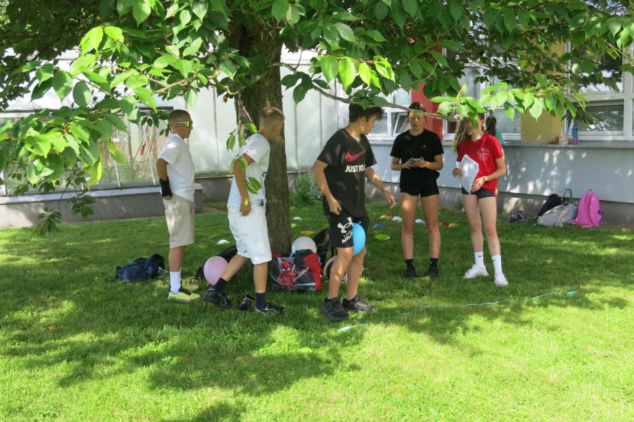 Sportovní den na závěr školního roku