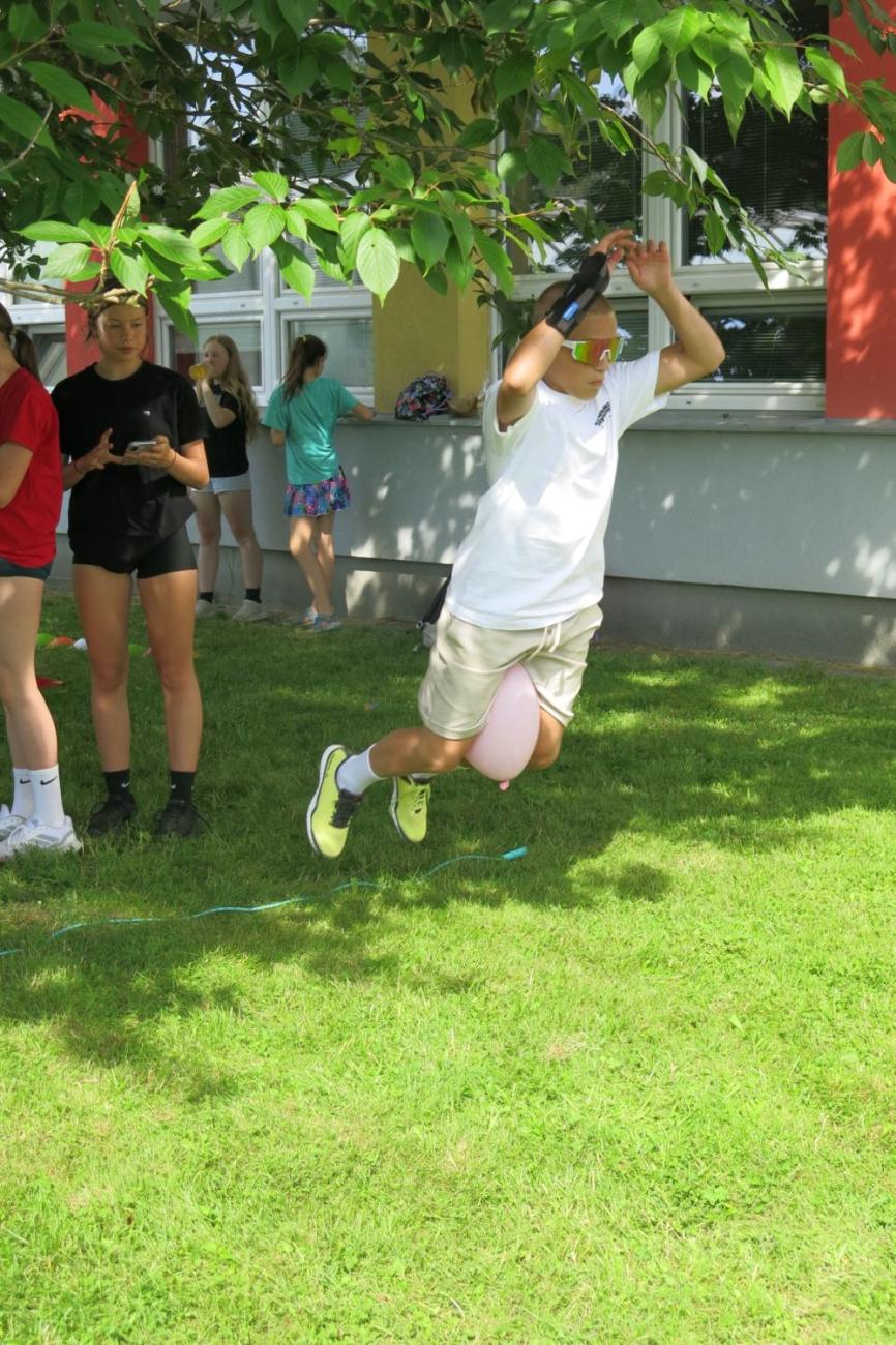 Sportovní den na závěr školního roku