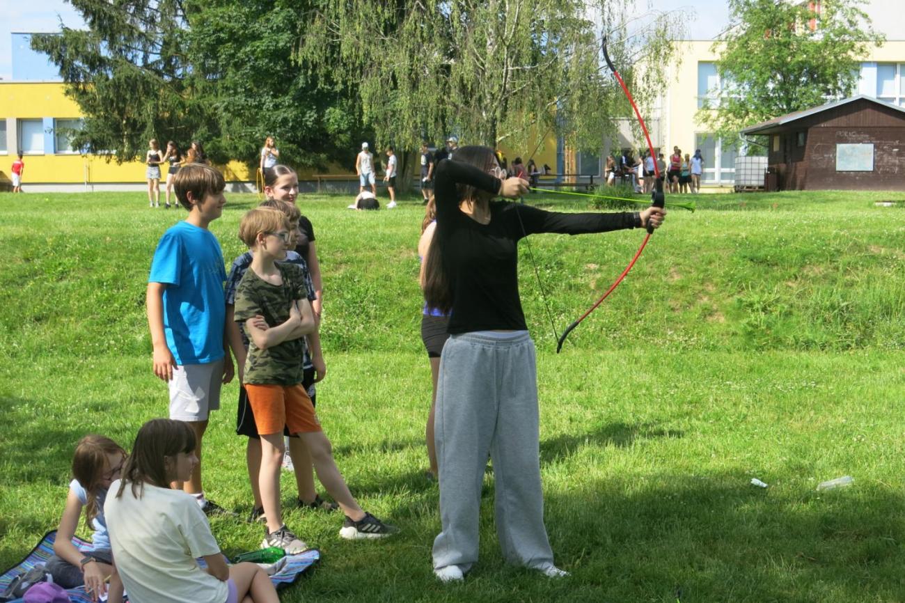 Sportovní den na závěr školního roku