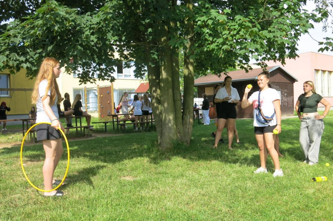 Sportovní den na závěr školního roku