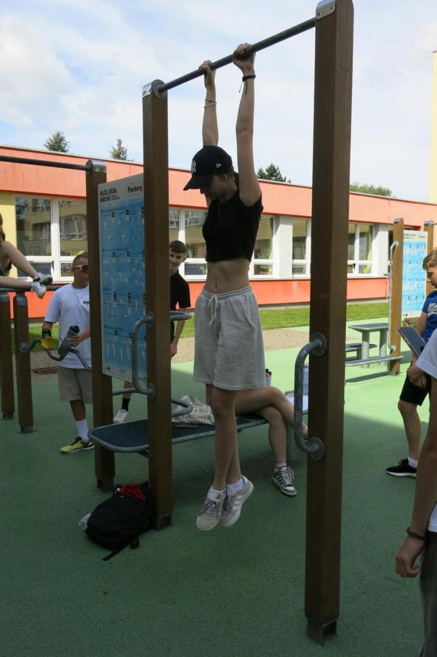 Sportovní den na závěr školního roku