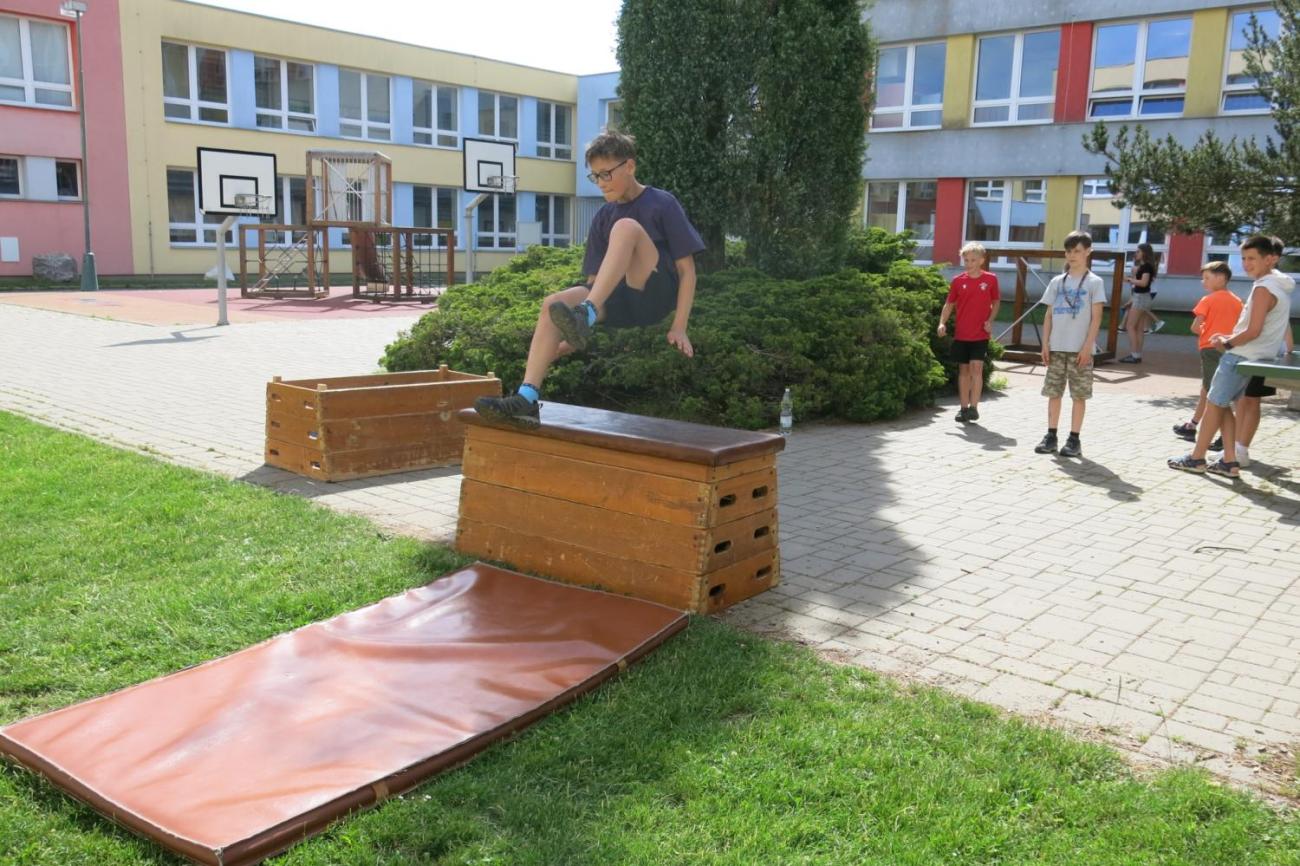 Sportovní den na závěr školního roku