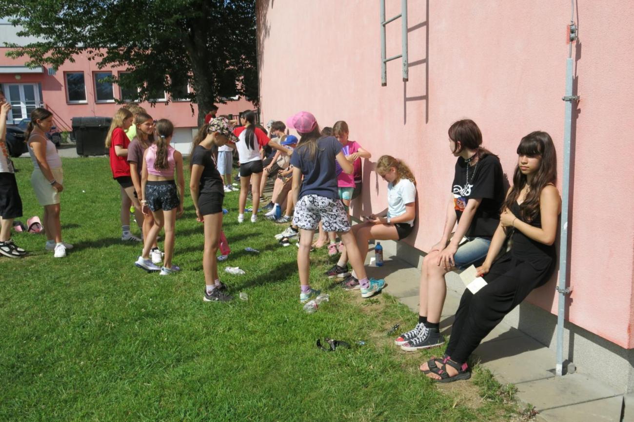 Sportovní den na závěr školního roku