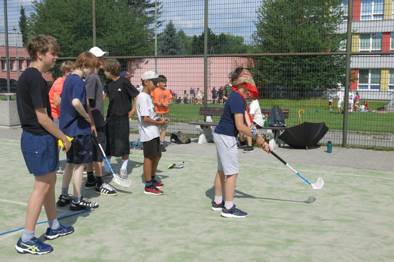 Sportovní den na závěr školního roku