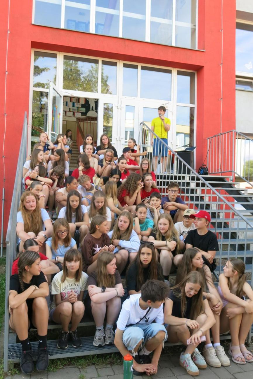 Sportovní den na závěr školního roku