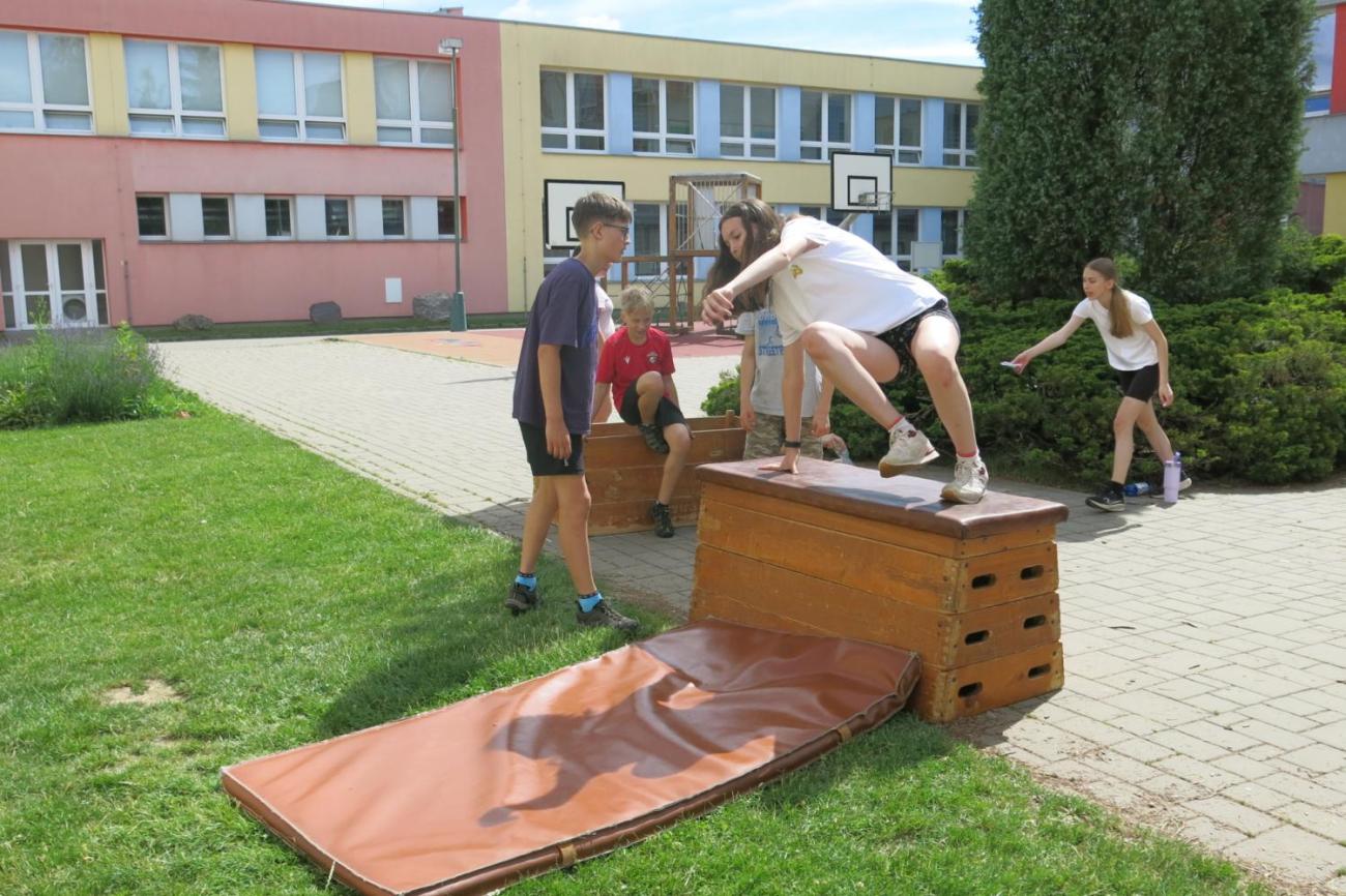 Sportovní den na závěr školního roku