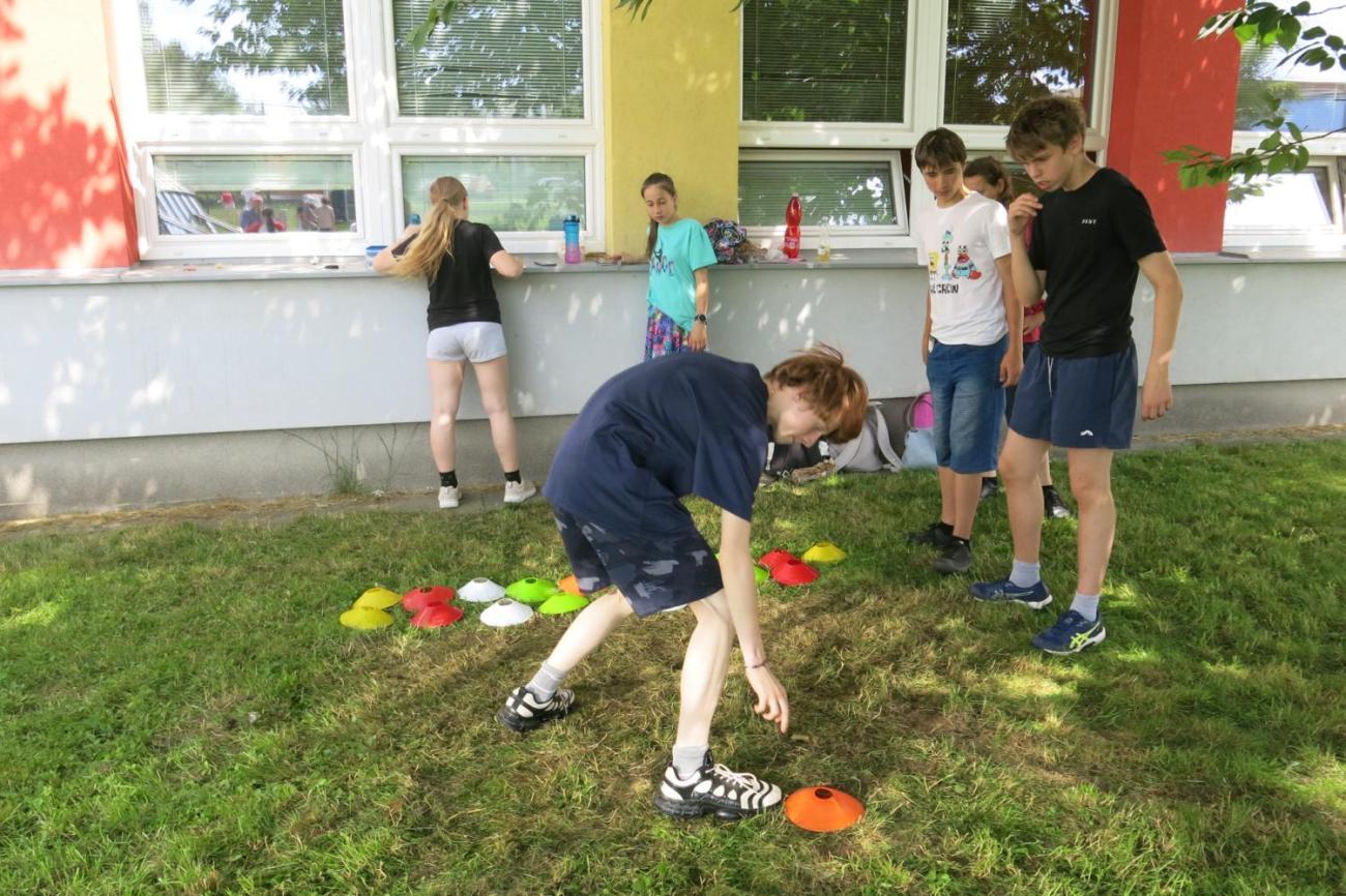 Sportovní den na závěr školního roku