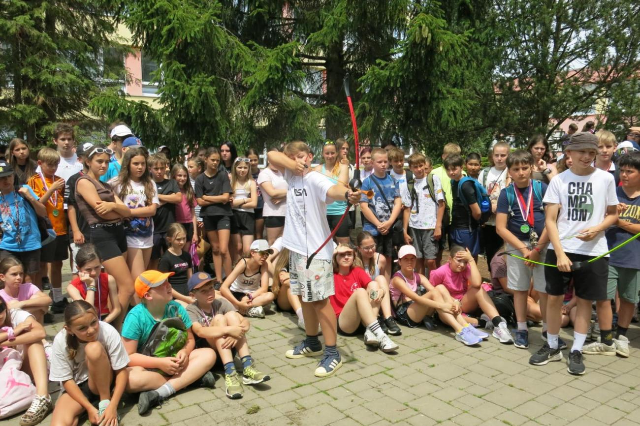 Sportovní den na závěr školního roku