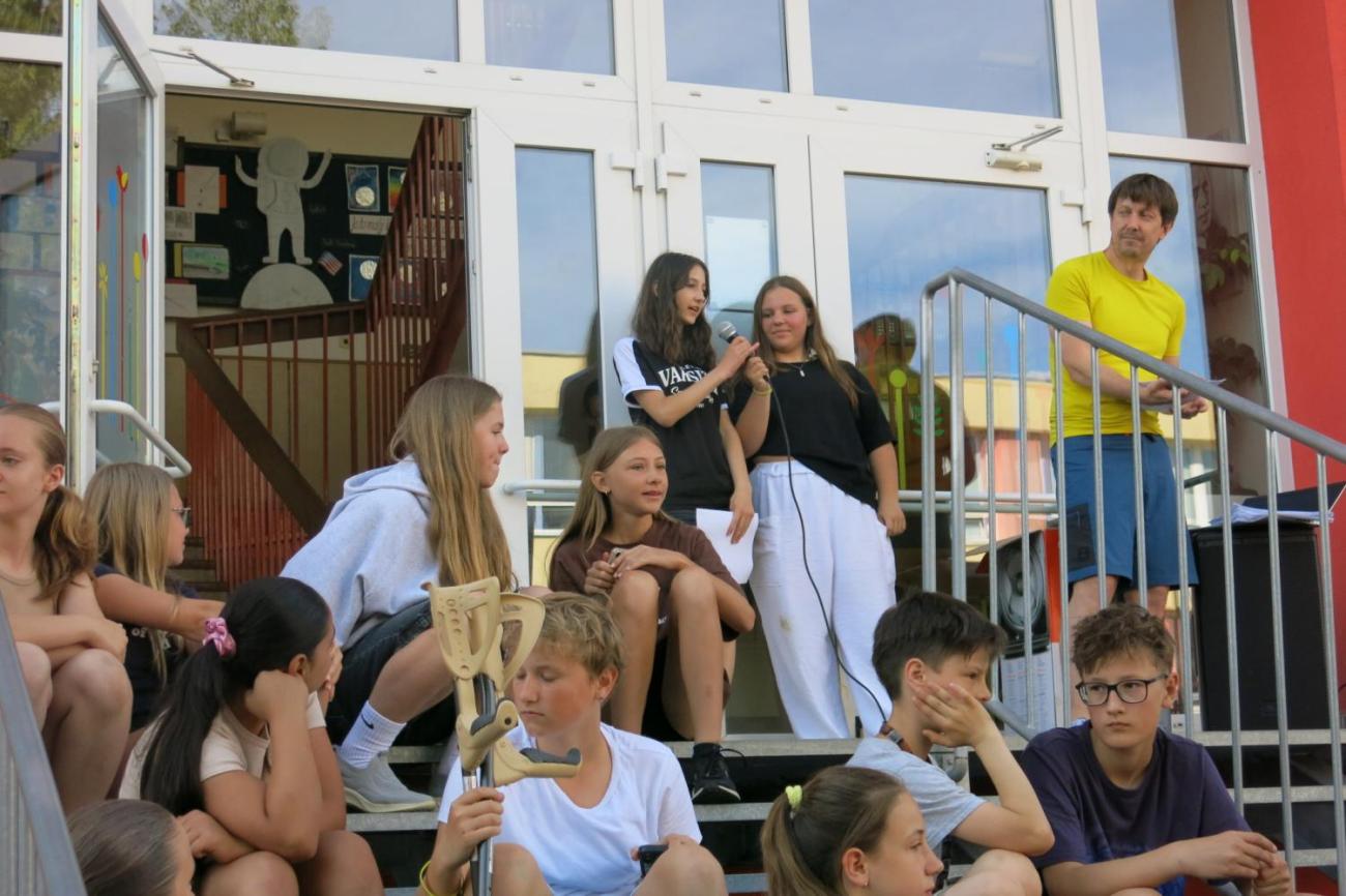 Sportovní den na závěr školního roku