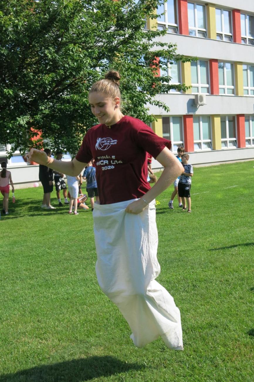 Sportovní den na závěr školního roku