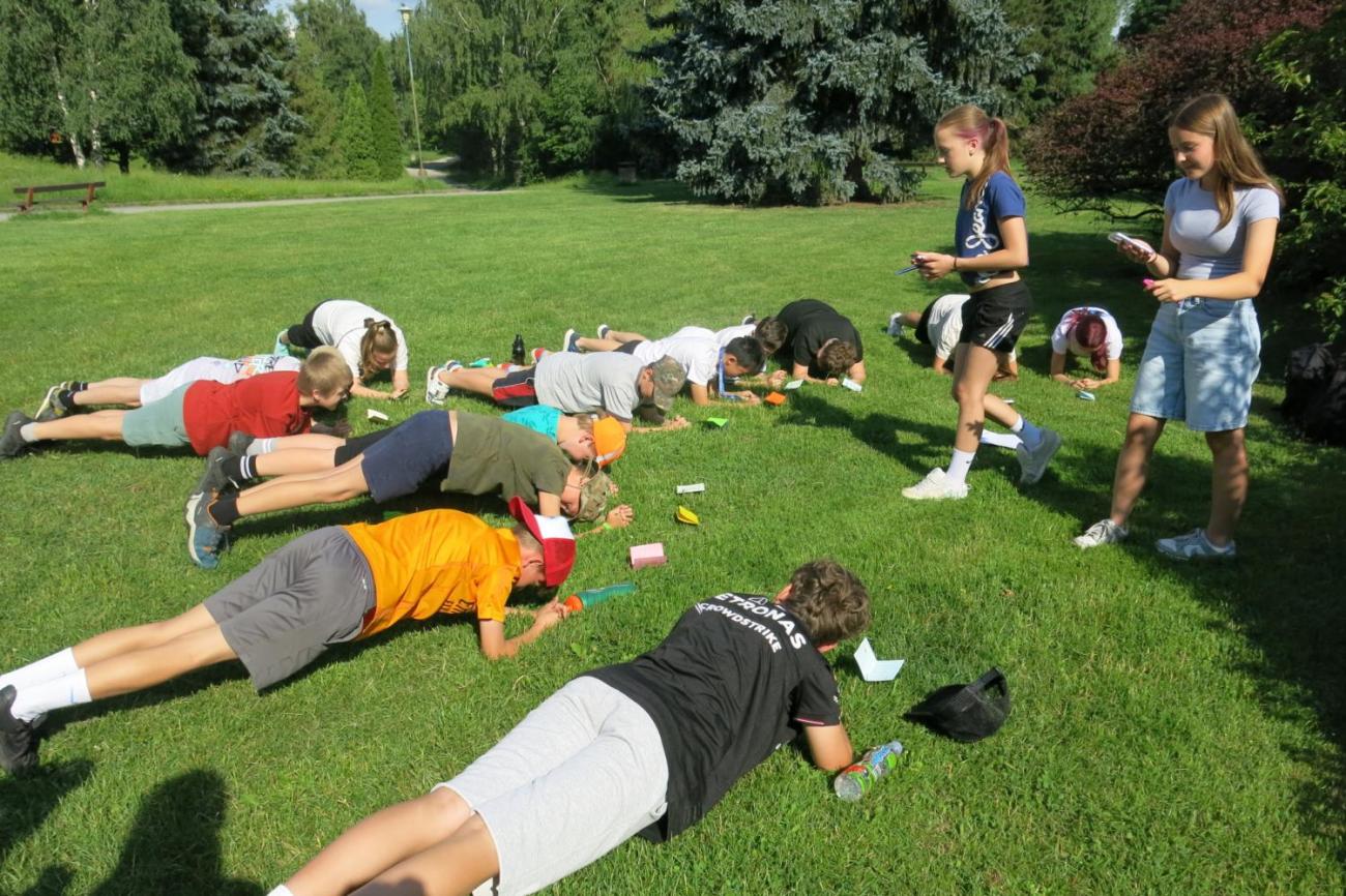 Sportovní den na závěr školního roku