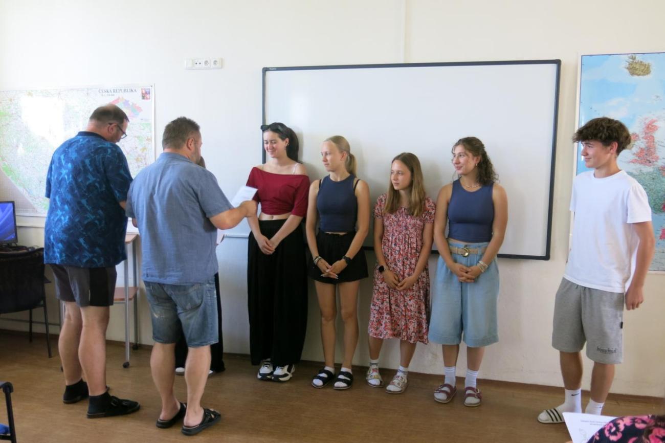 Deváťáci představili své seminární práce