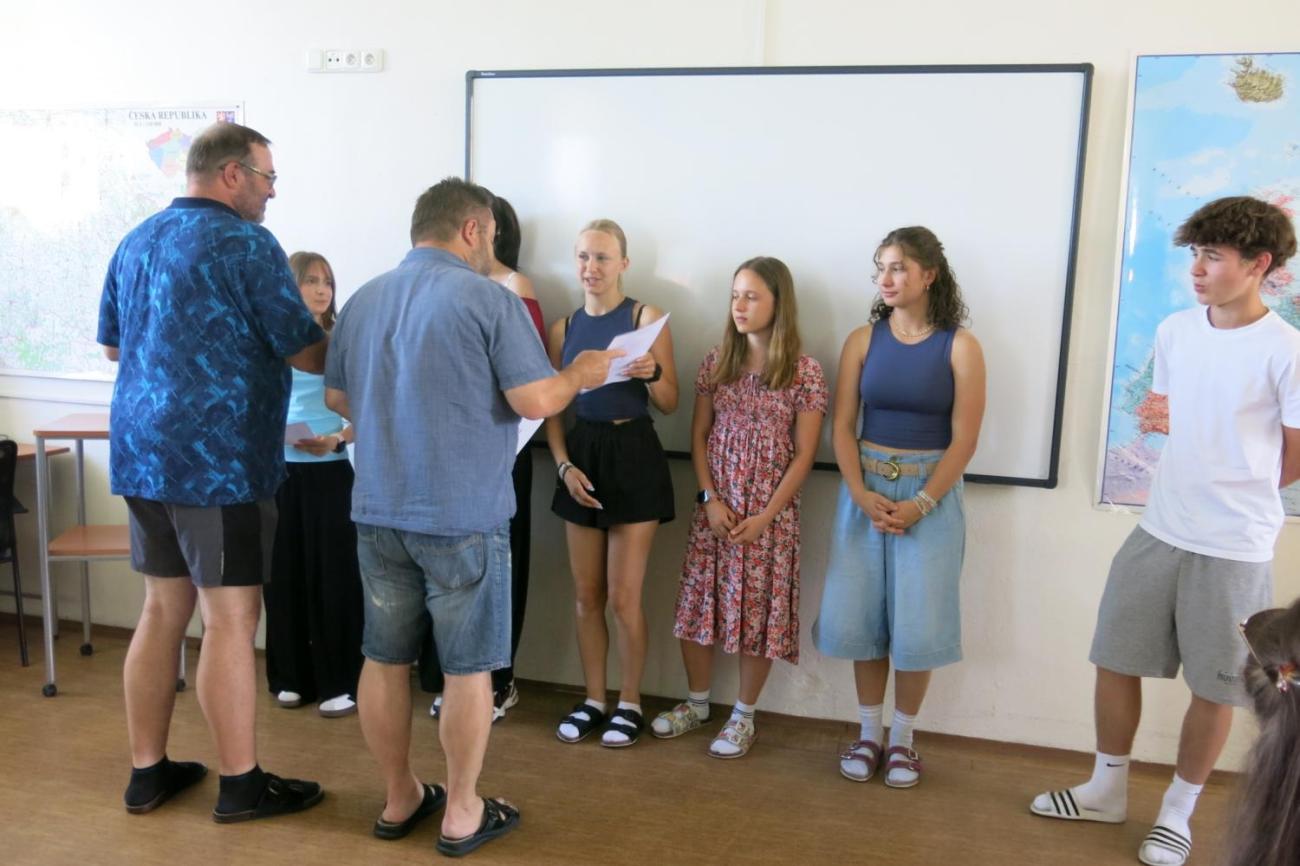 Deváťáci představili své seminární práce