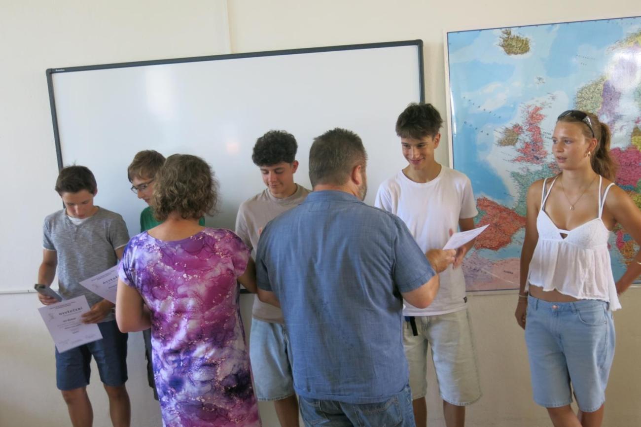 Deváťáci představili své seminární práce
