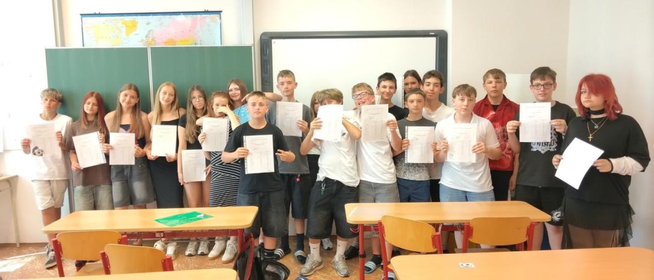 Poslední týden letošního školního roku, 7.D