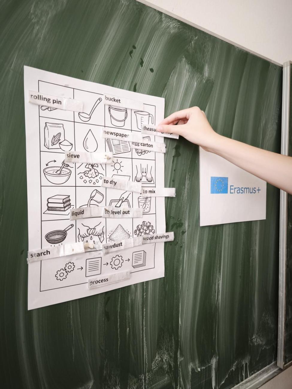 Erasmus+ Days - handmade paper