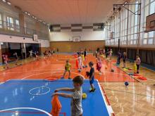 Halloweenská tělesná výchova  1.A a 1.B