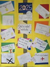Novoroční přání žáků 5.A