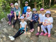 Školní výlet na Zaječí skok 1.B