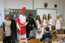 Mikulášská nadílka u prvňáčků