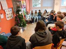 Vánoční besídka  7. D
