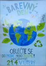 Barevný den ke Dni Země - úterý 21. 4. 2026